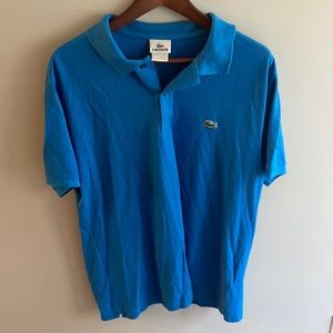Blue Lacoste Polo